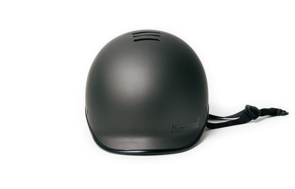 Thousand Heritage Stealth Black pyöräilykypärä edestä